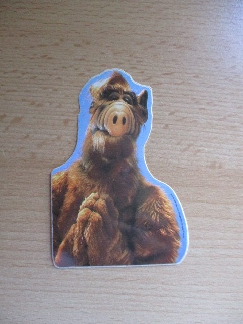 Alf sticker 10 x 6,5cm, Ophalen of Verzenden, Zo goed als nieuw, Bedrijf of Vereniging
