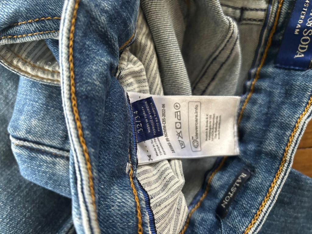 Scotch & Soda Ralston Jeans W32/34, Blauw, W32 (confectie 46) of kleiner, Ophalen of Verzenden, Zo goed als nieuw