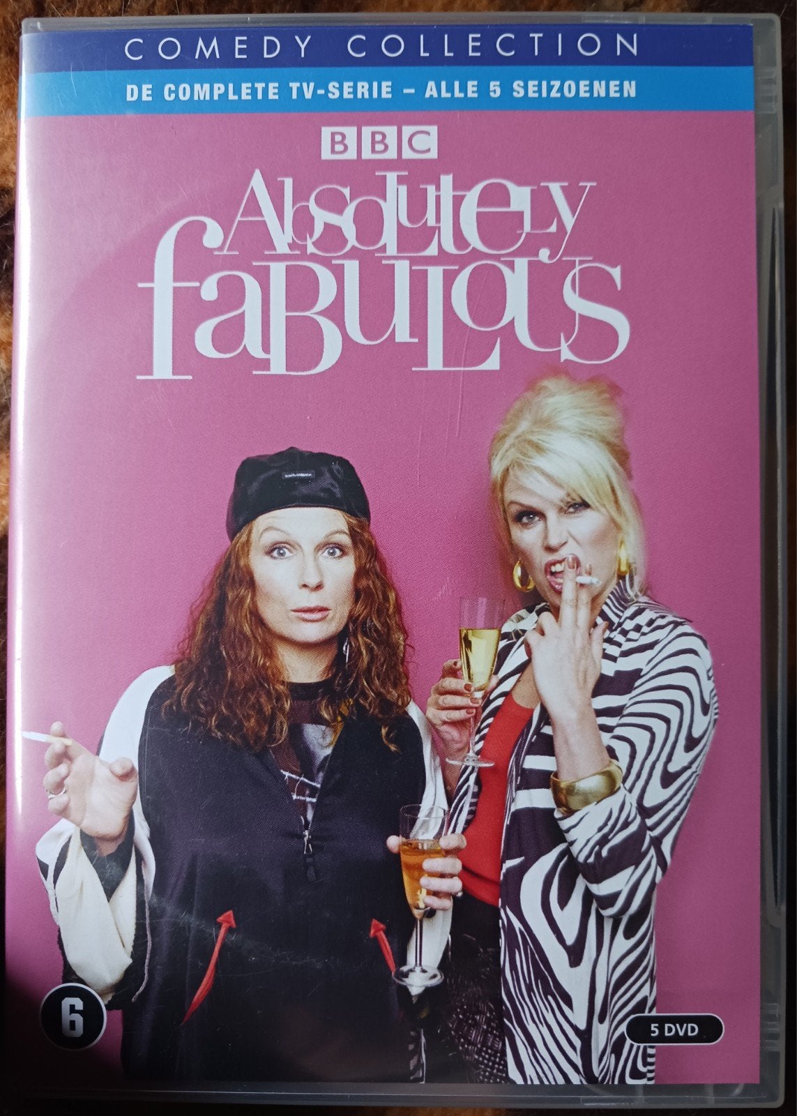 Absolutely Fabulous compleet + 2 films, Cd's en Dvd's, Dvd's | Tv en Series, Engels, Nederlands, Ophalen of Verzenden, Zo goed als nieuw