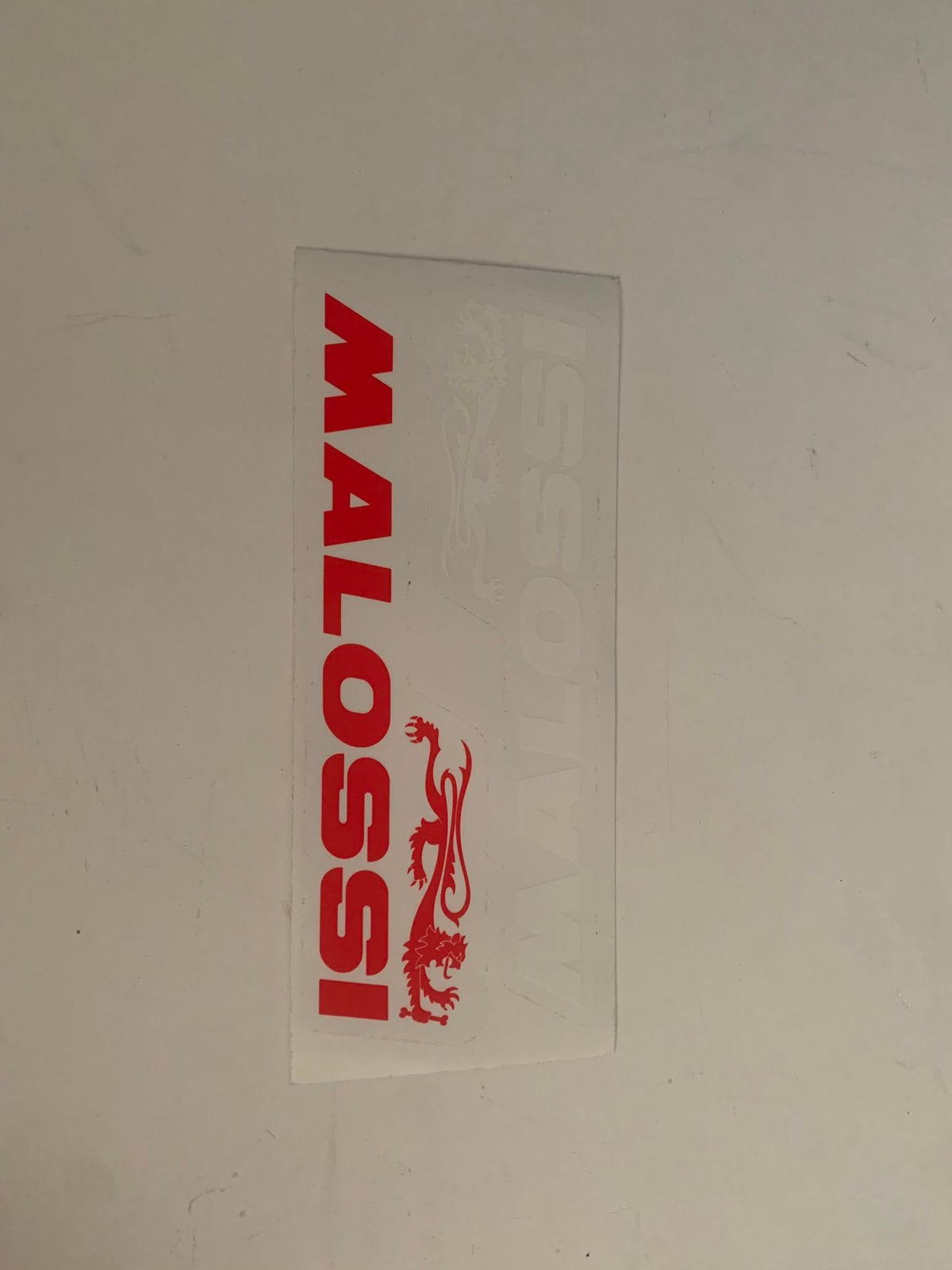 17 stickers Malossi 2-delig groot 240mm., Ophalen of Verzenden