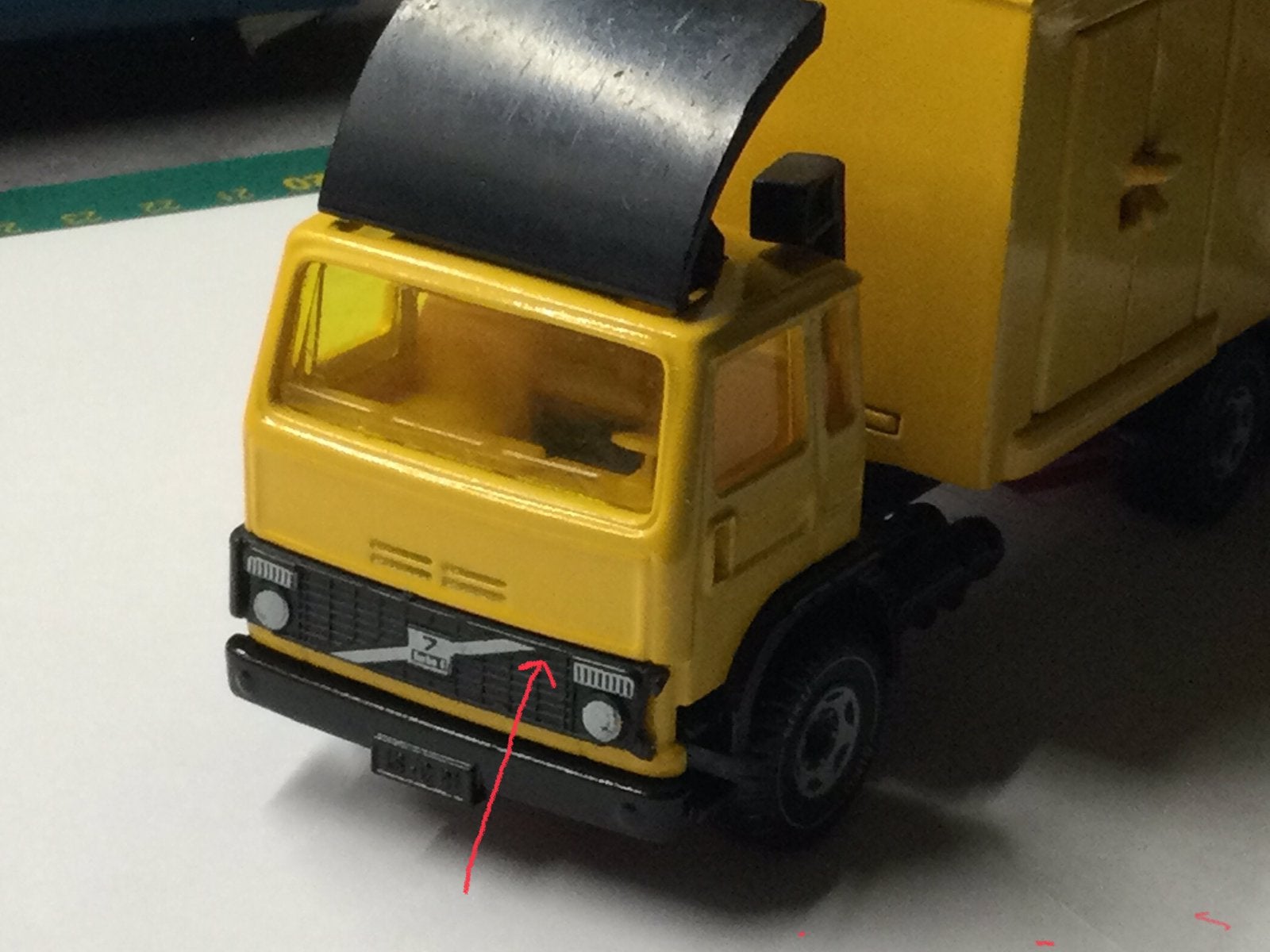 Siku Volvo f7, Ophalen of Verzenden, Gebruikt, Bus of Vrachtwagen, SIKU