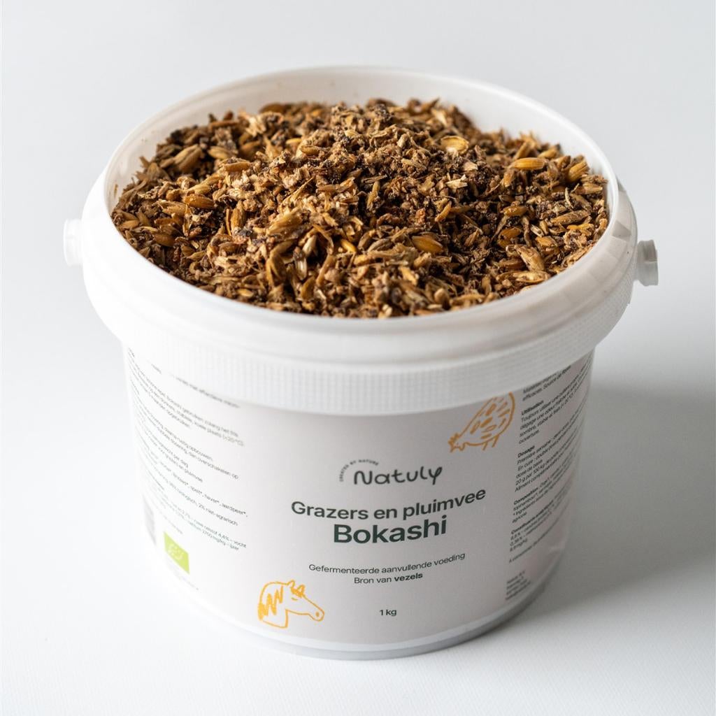 Natuly ( voorheen Bio-Ron) Bokashi voor paarden 1 kilo, Ophalen of Verzenden, Nieuw, Overige soorten
