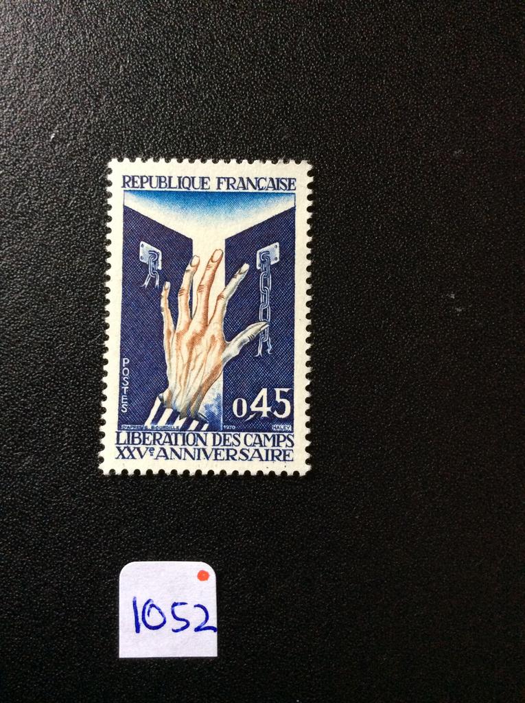 Frankrijk postzegel 1970 pfr Mi 1718, Ophalen of Verzenden, Postfris