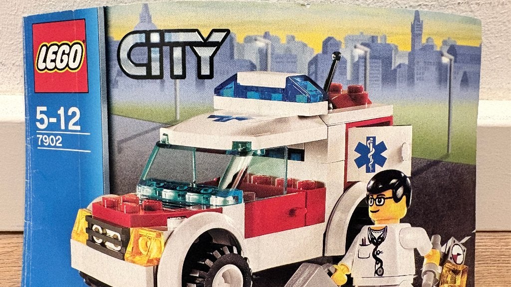 Lego City 7902 - Ambulance, Lego, Ophalen of Verzenden, Complete set, City