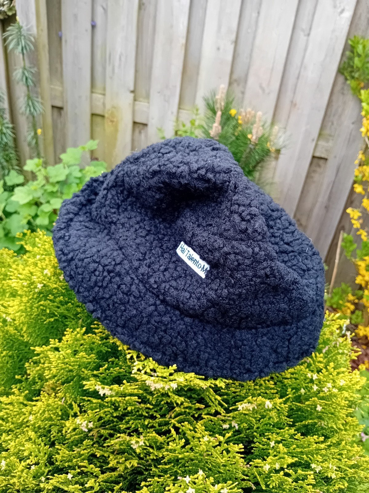 Hoeden set: baret, teddy bucket hat en luipaard bucket hat, Verzenden, Hoed, Diverse, One size fits all