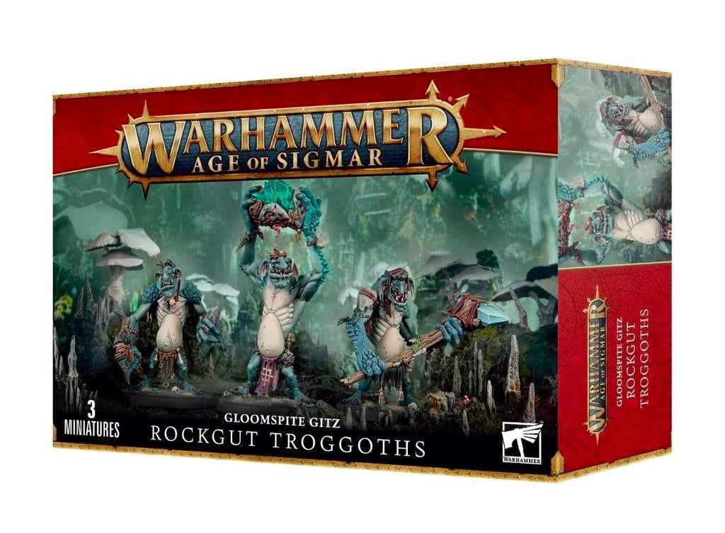 Warhammer AoS: Rockgut Troggoths (Gloomspite Gitz) NIB, Hobby en Vrije tijd, Wargaming, Ophalen of Verzenden, Nieuw, Warhammer