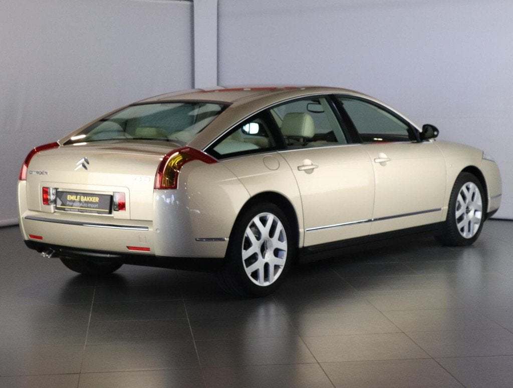 Citroen C6 3.0 V6 Exclusive "Mativoire" 65.000km!, Auto's, Citroën, Gebruikt, Beige, C6, 2946 cc