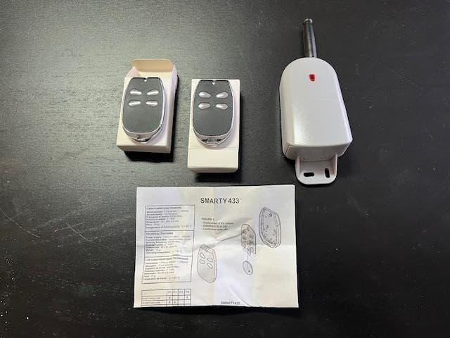 ontvanger 433 MHz Smarty met 2 zenders, Ophalen of Verzenden, Nieuw