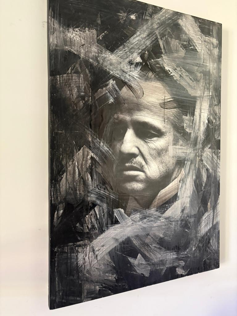 The Godfather / schilderij 125x85, Ophalen