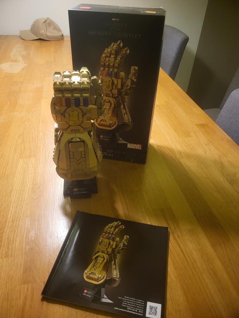 Lego Infinity Gauntlet compleet met doos en boekje, Ophalen of Verzenden