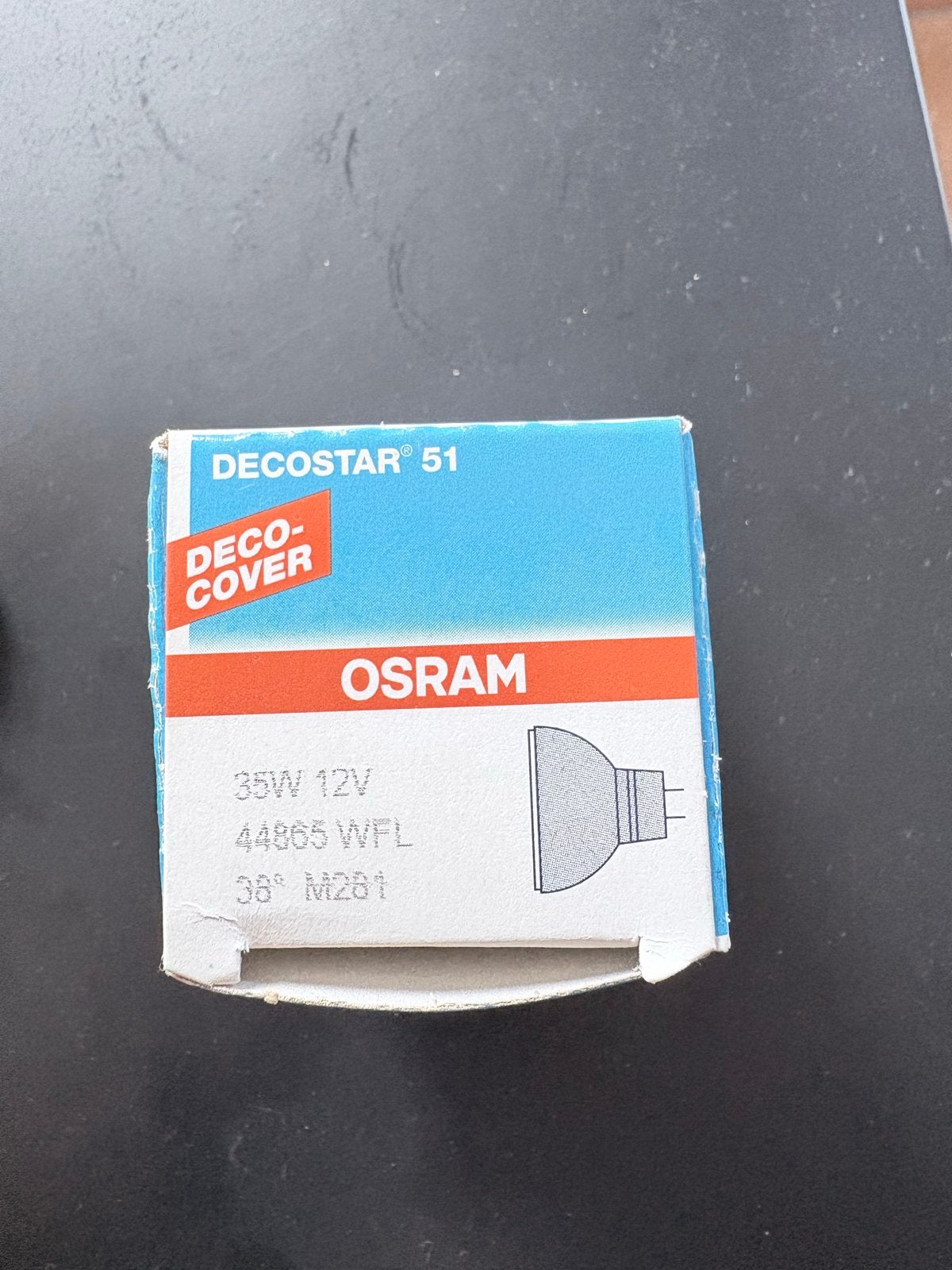 OSRAM DECOSTAR 51 Halogeenlamp GU5.3 35W 12V, Ophalen of Verzenden, Nieuw, GU5.3, Osram