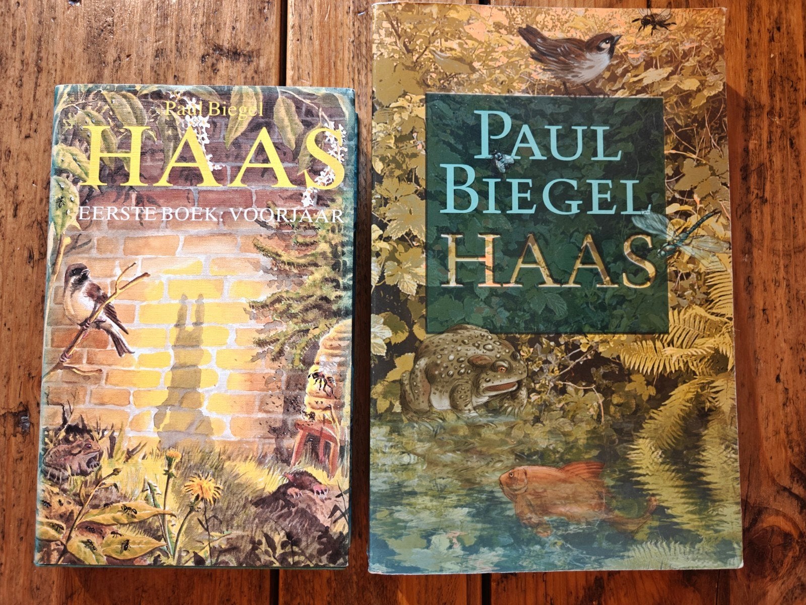 2 X Haas van Paul Biegel., Ophalen of Verzenden, Zo goed als nieuw