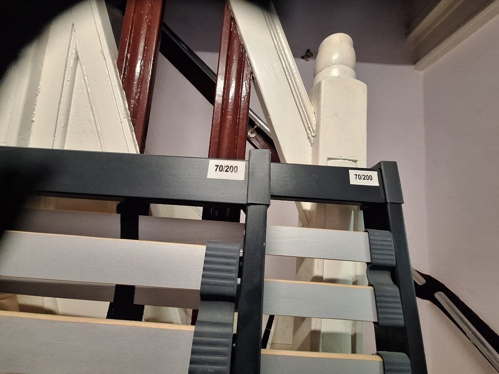 bossflex lattenbodem 2 stuks 70x200 beterbed, Ophalen, Tweepersoons, 140 cm, Zo goed als nieuw