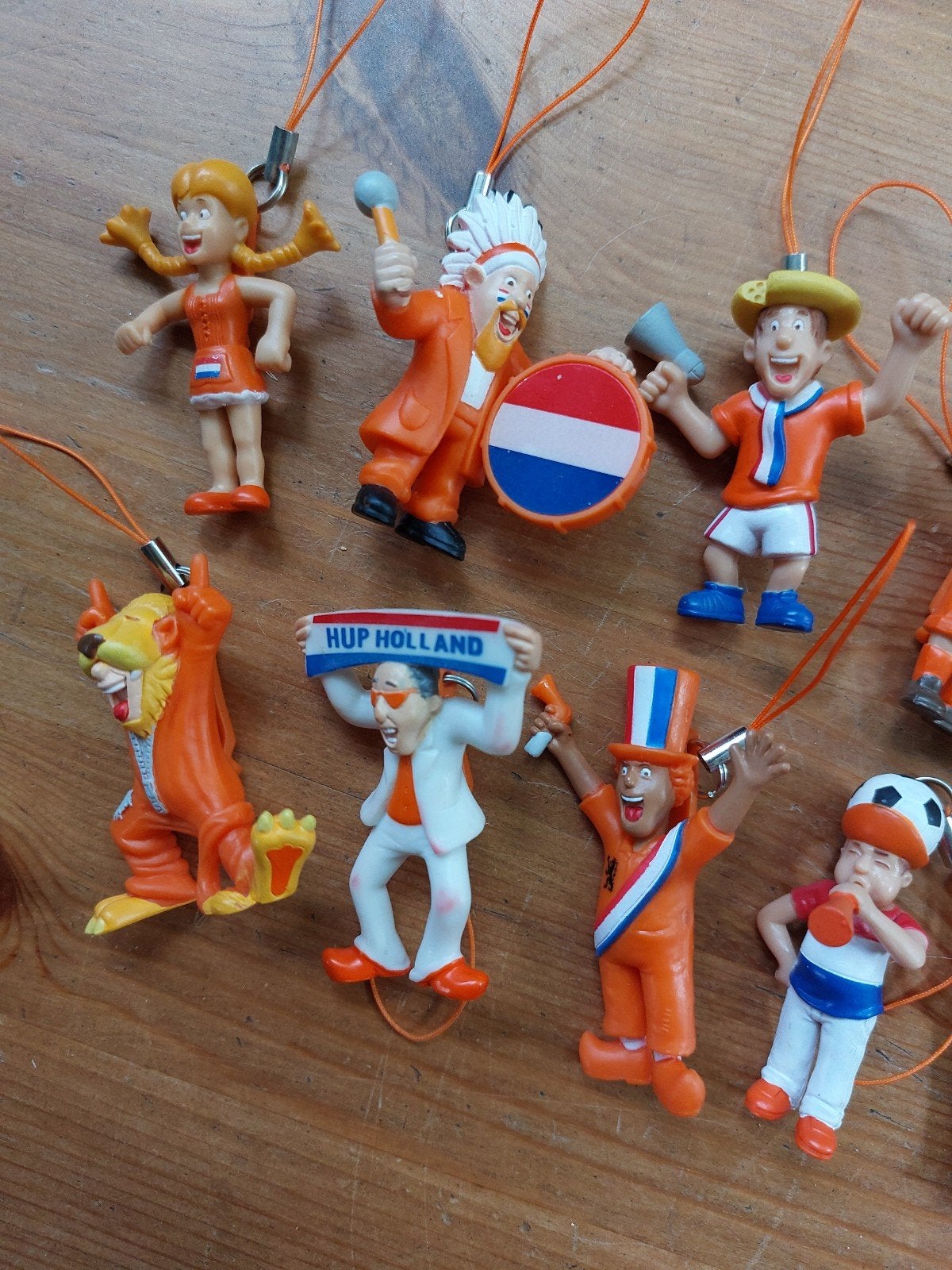 Het oranje legioen poppetjes emté WK voetbal, Verzamelen, Poppetjes en Figuurtjes, Ophalen of Verzenden