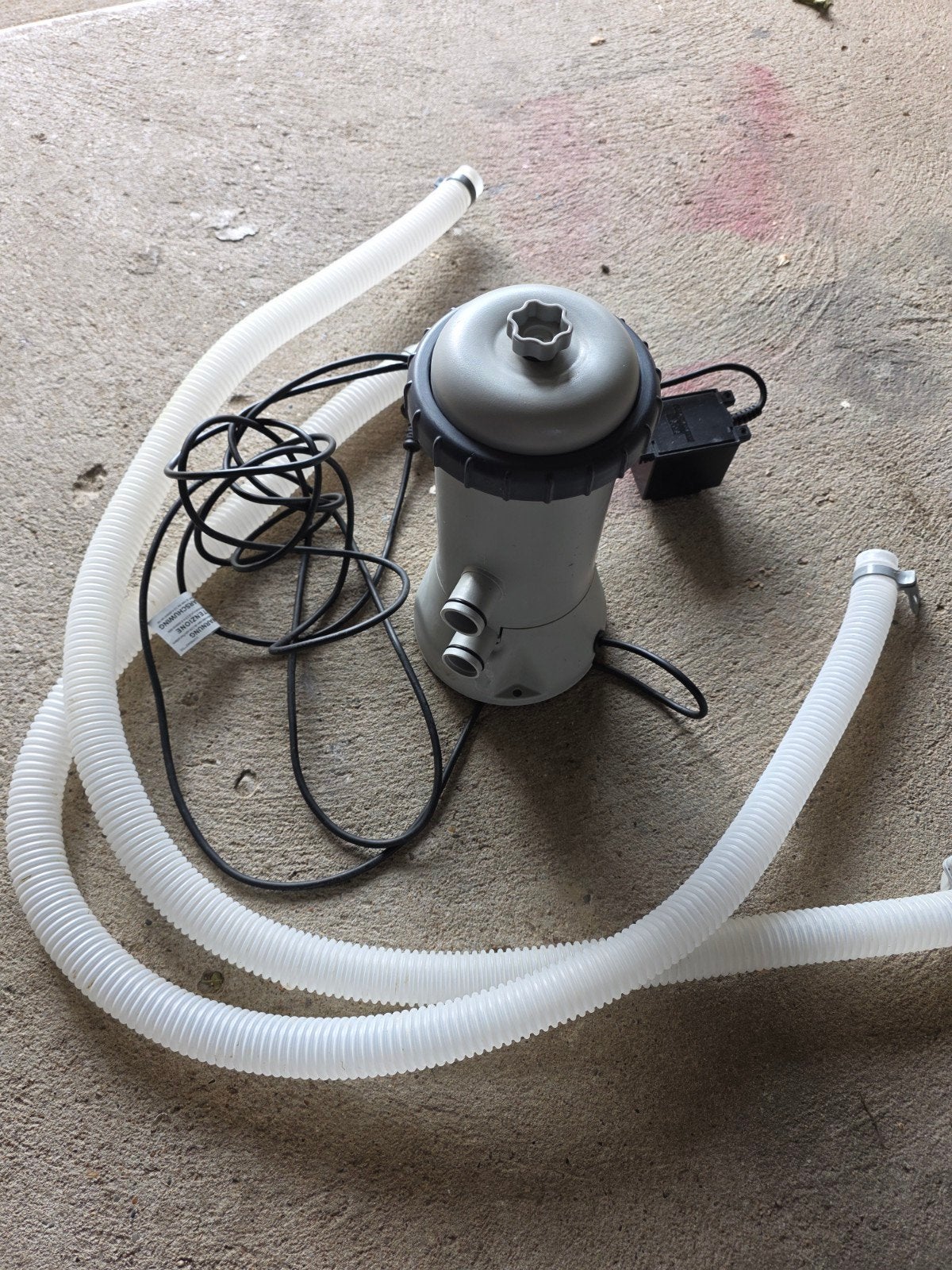 Zwembad pomp voor a filter, Tuin en Terras, Zwembad-toebehoren, Ophalen, Filter