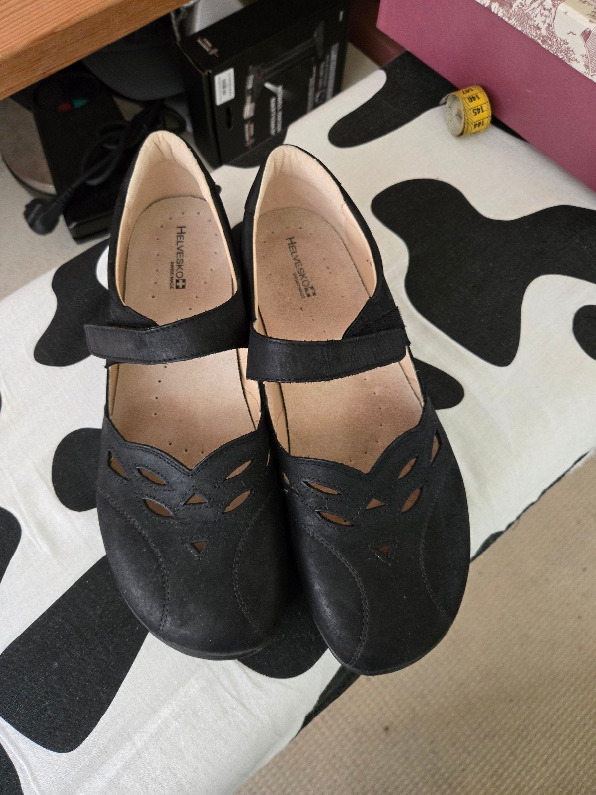 Helvesko zwarte schoenen mt 43, Helvesko, Zwart, Nieuw, Ballerina's