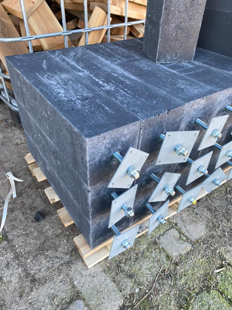 Betonpoeren, Ophalen, Zo goed als nieuw, 250 cm of meer, Balken