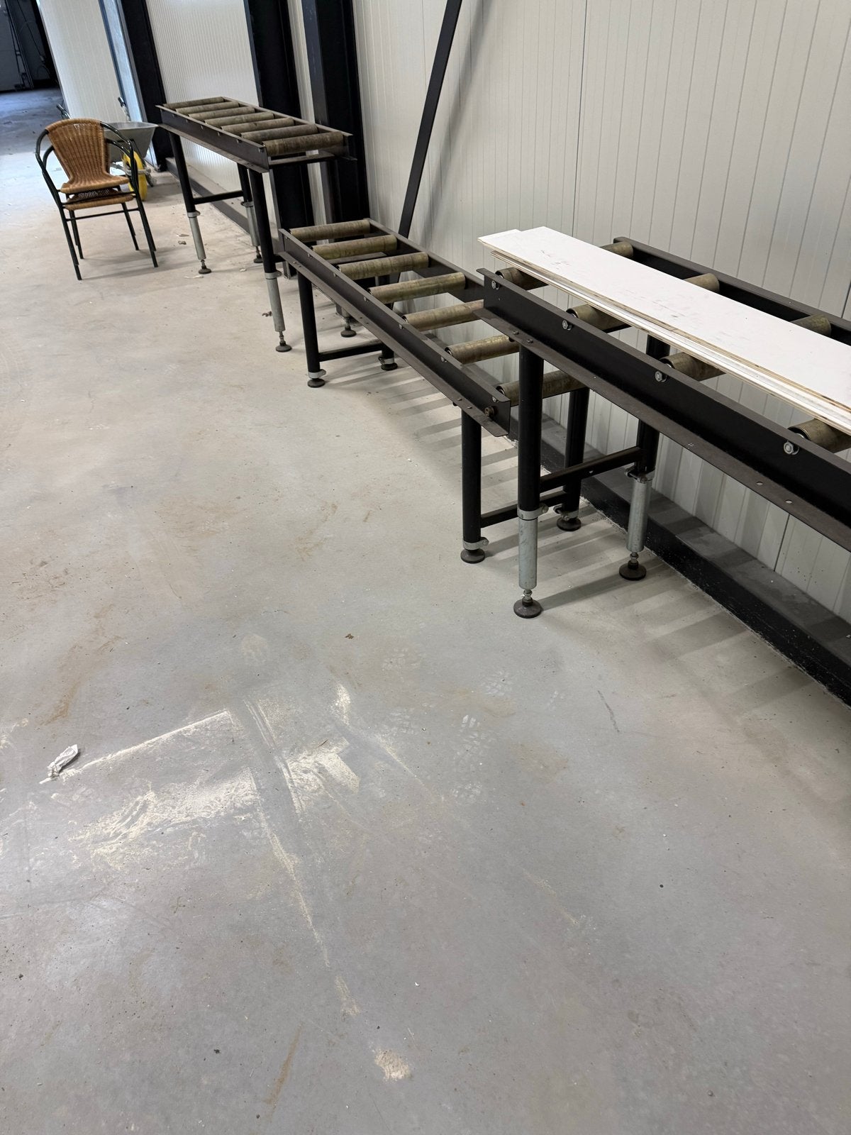3 x Rollenbaan voor zaagbank - 400x2000 mm, Ophalen, Gebruikt