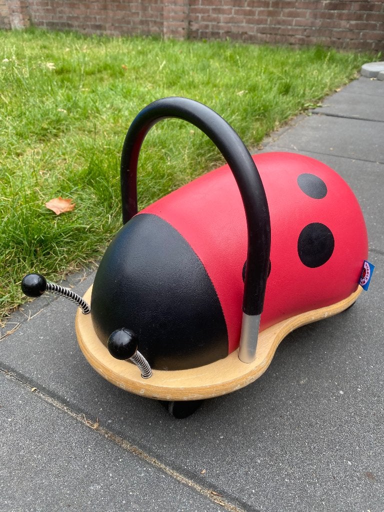 Wheely bug lieveheersbeestje., Ophalen, Zo goed als nieuw, Loopvoertuig