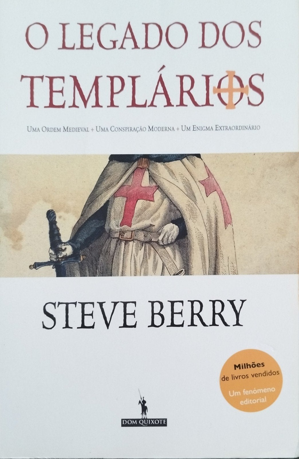 O Legado dos Templários - Steve Berry (Portugees), Ophalen of Verzenden, 20e eeuw of later, Zo goed als nieuw, Steve Berry