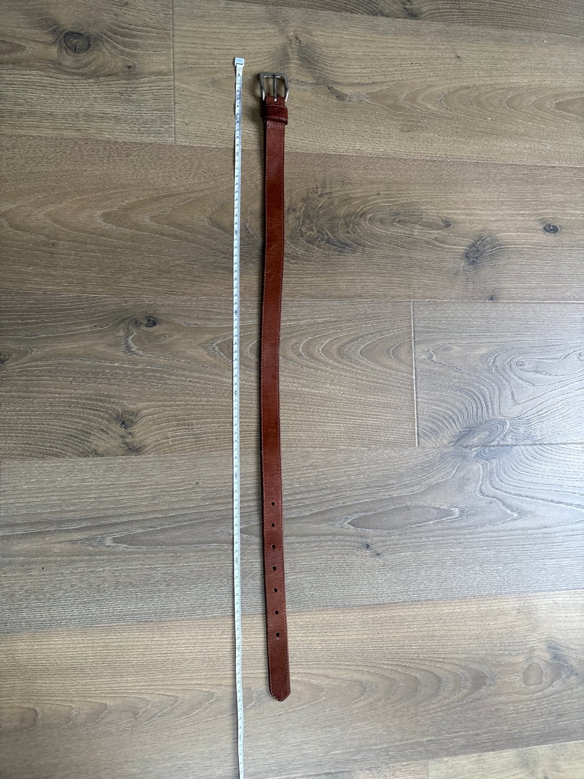 Polo Ralph Lauren bruin Leren Riem 67cm, Ophalen of Verzenden, Zo goed als nieuw