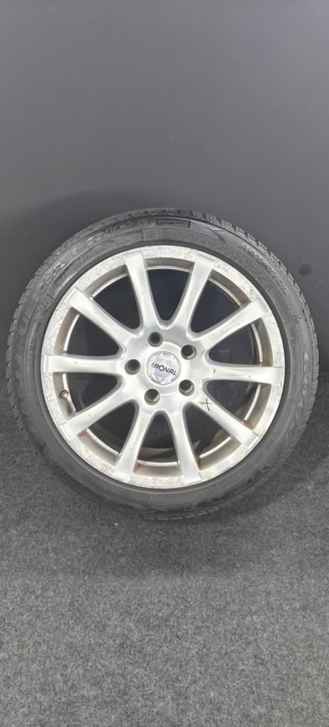 BMW E90 Ronal velgen met Goodyear banden 17 inch, Auto-onderdelen, Banden en Velgen, Ophalen, Gebruikt, Banden en Velgen, 17 inch