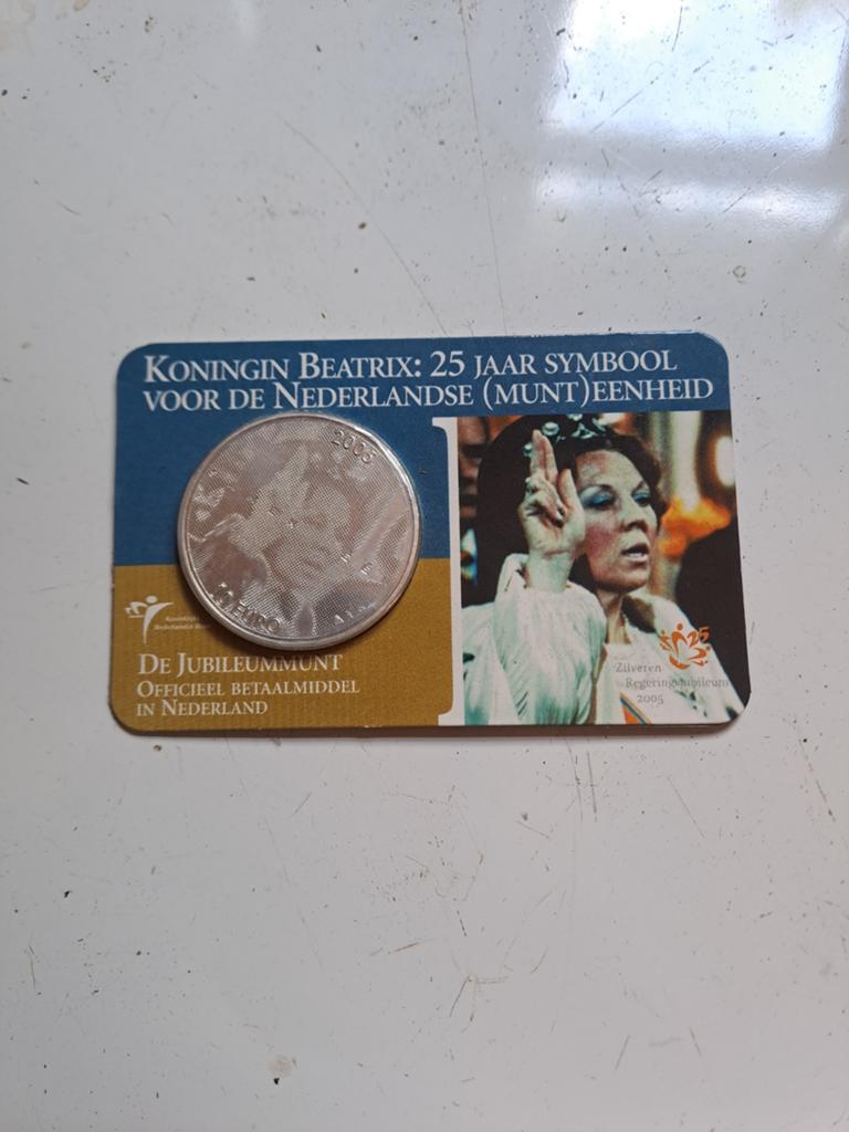 Zilveren  10 euro  Beatrix, Postzegels en Munten, Munten | Nederland, Ophalen of Verzenden, Koningin Beatrix, Euro's