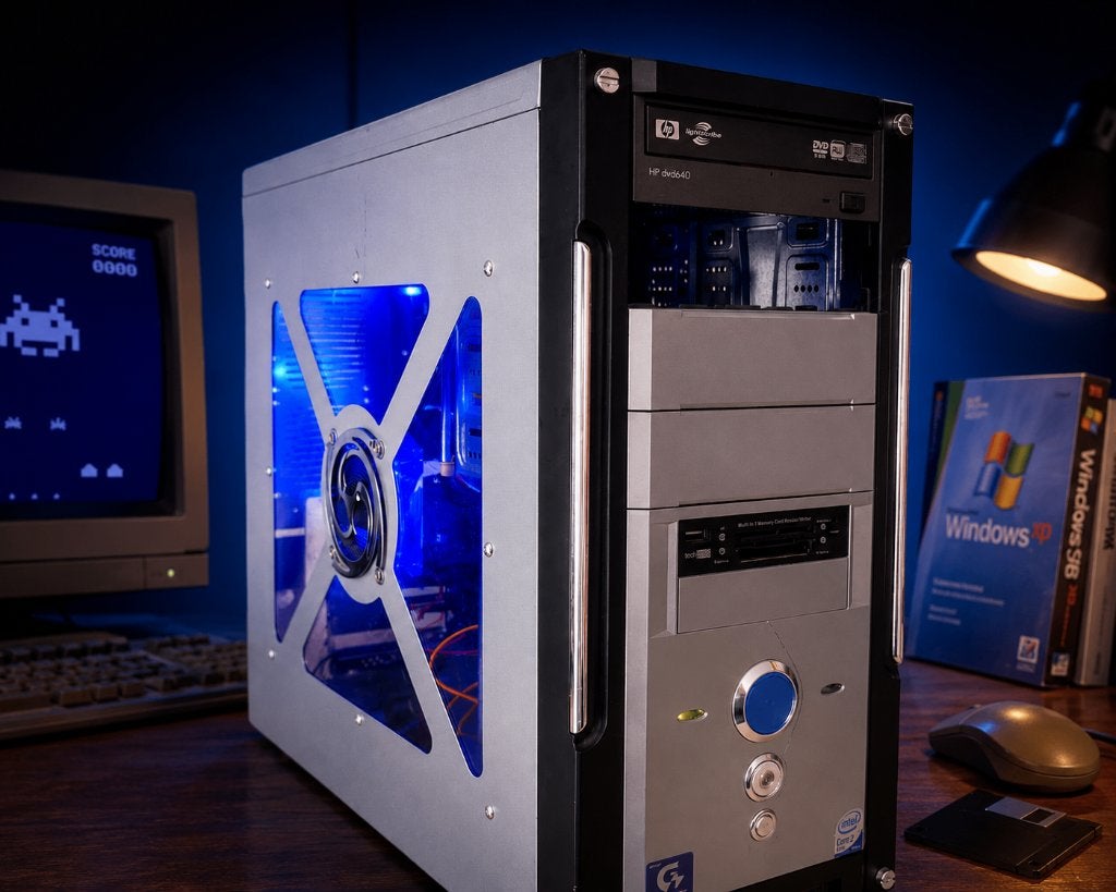 Desktop PC, Intel Pentium Dual Core E5200, 4GB, geen opslag, Computers en Software, Gebruikt, 2 tot 3 Ghz, Custom Build, Ophalen of Verzenden
