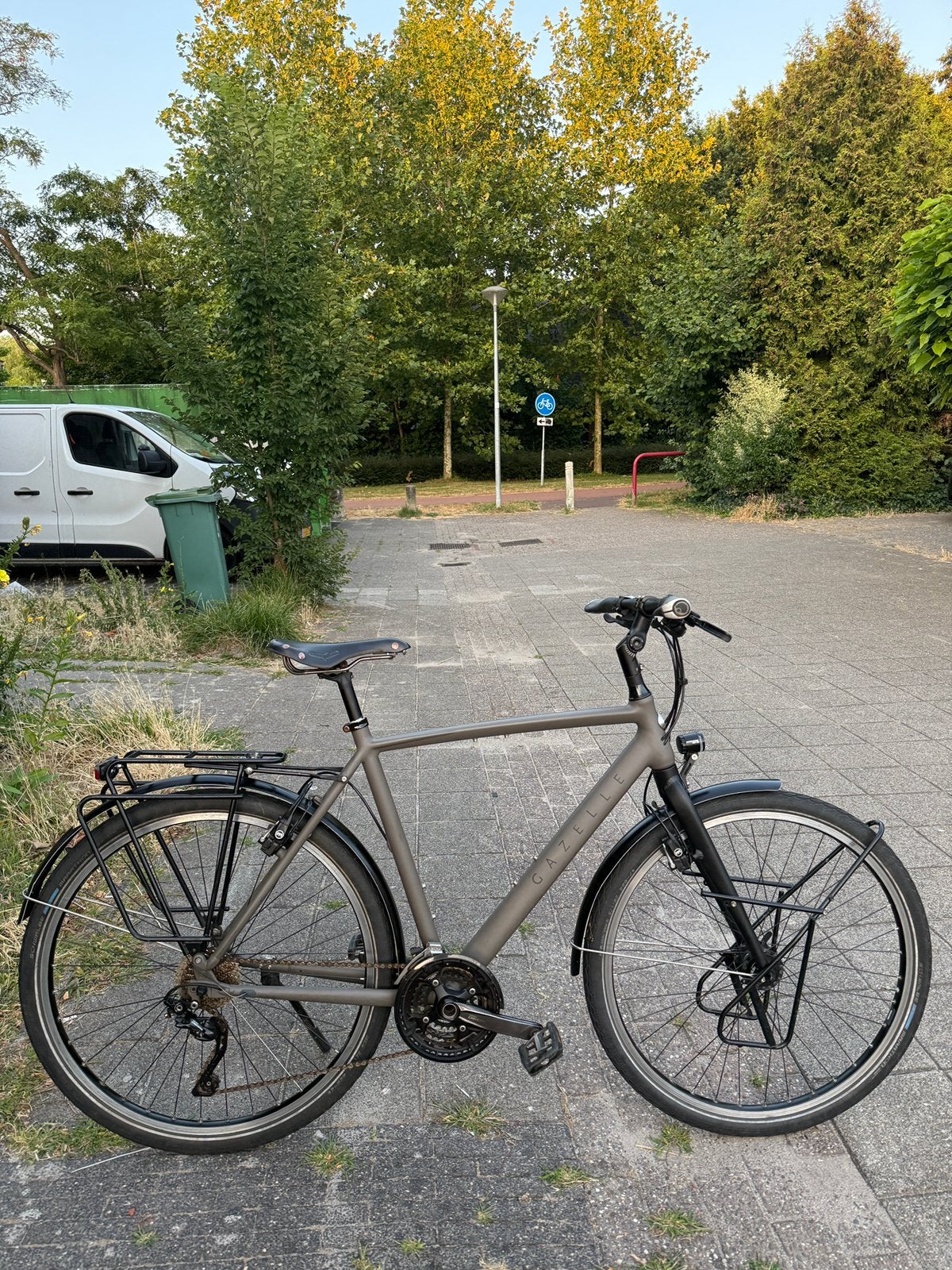 Gazelle Marco Polo Tour, Ophalen, Zo goed als nieuw, 57 tot 61 cm, Meer dan 20 versnellingen