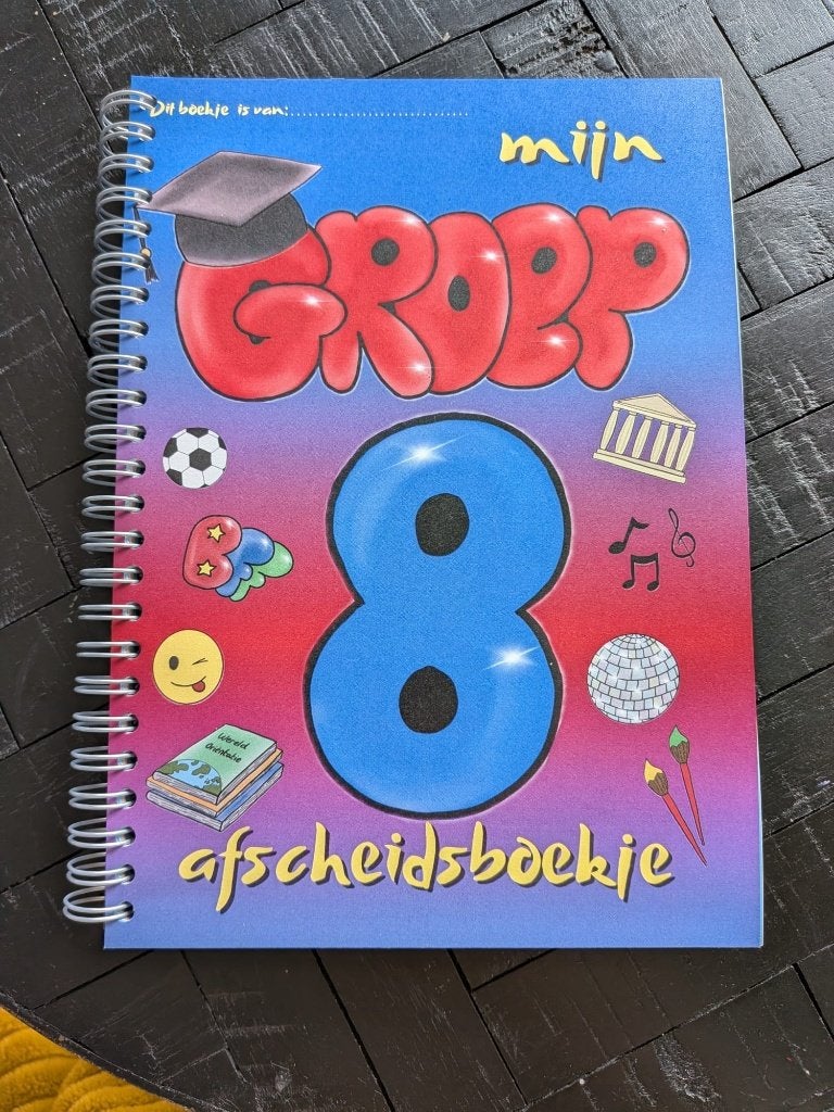 Groep 8 afscheidsboekje - nieuw, Ophalen of Verzenden, Nieuw