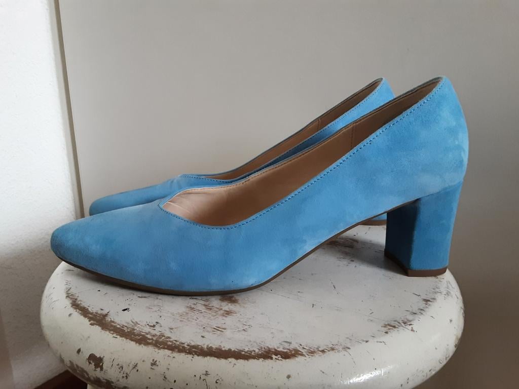 GABOR schoenen pumps maat 8.5 (42.5) G  blauw, Pumps, Blauw, Gabor, Ophalen of Verzenden