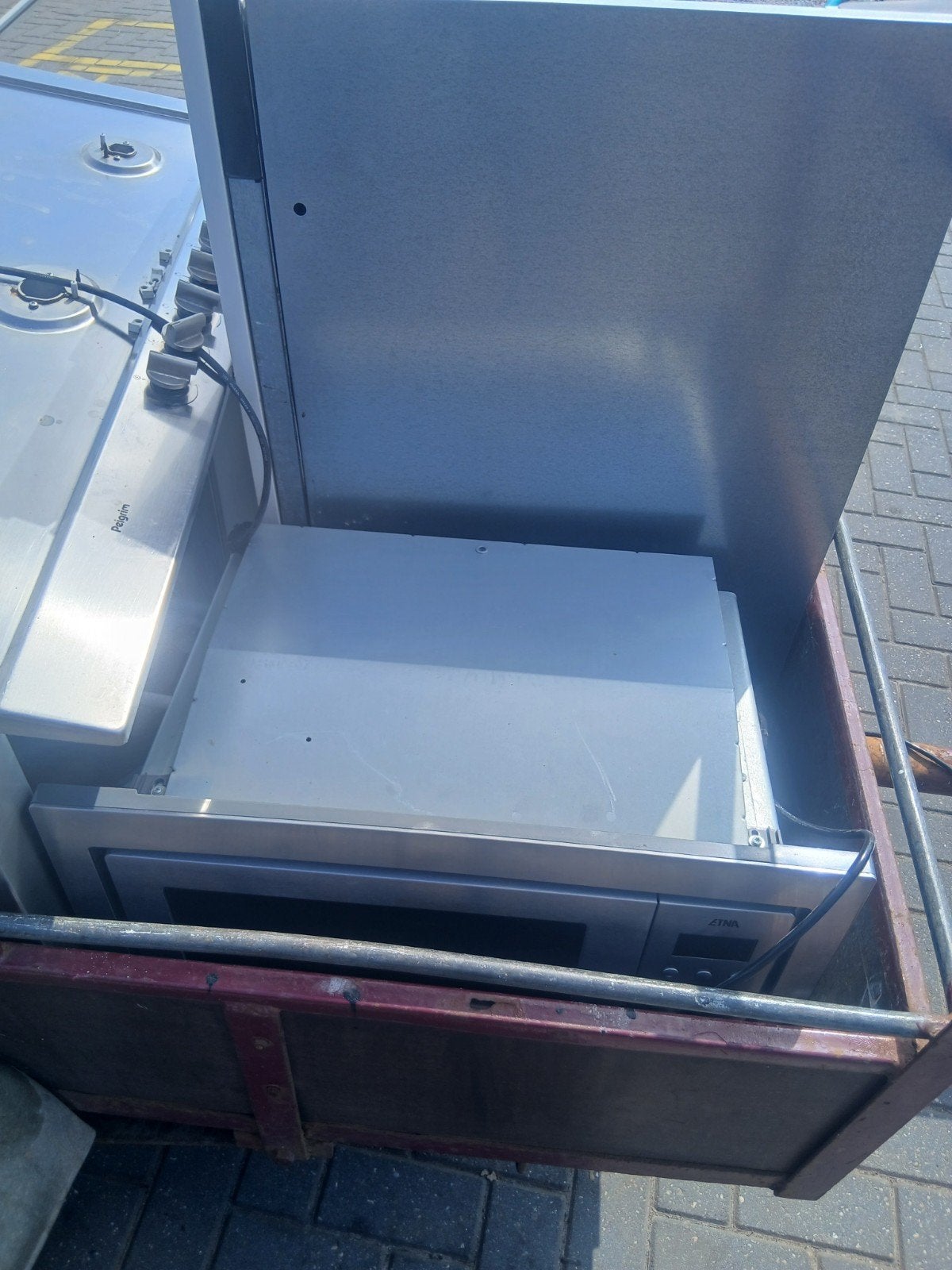 Vaatwasser inbouw oven inbouw magnetron moet maandag weg, Ophalen