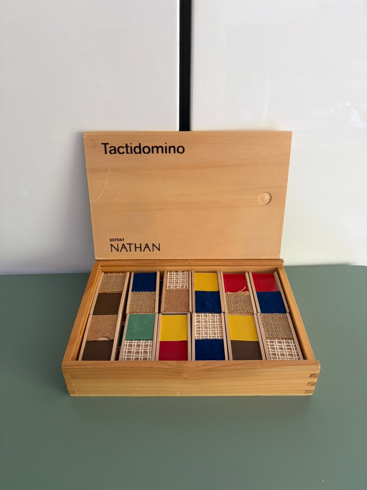 Tactidomino Nathan set, Kinderen en Baby's, Speelgoed | Educatief en Creatief, Gebruikt, Puzzelen, Ontdekken, Ophalen of Verzenden