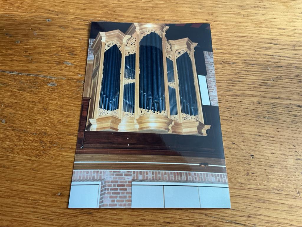 C3142 Leusden kerk orgel, Ophalen of Verzenden, Voor 1940