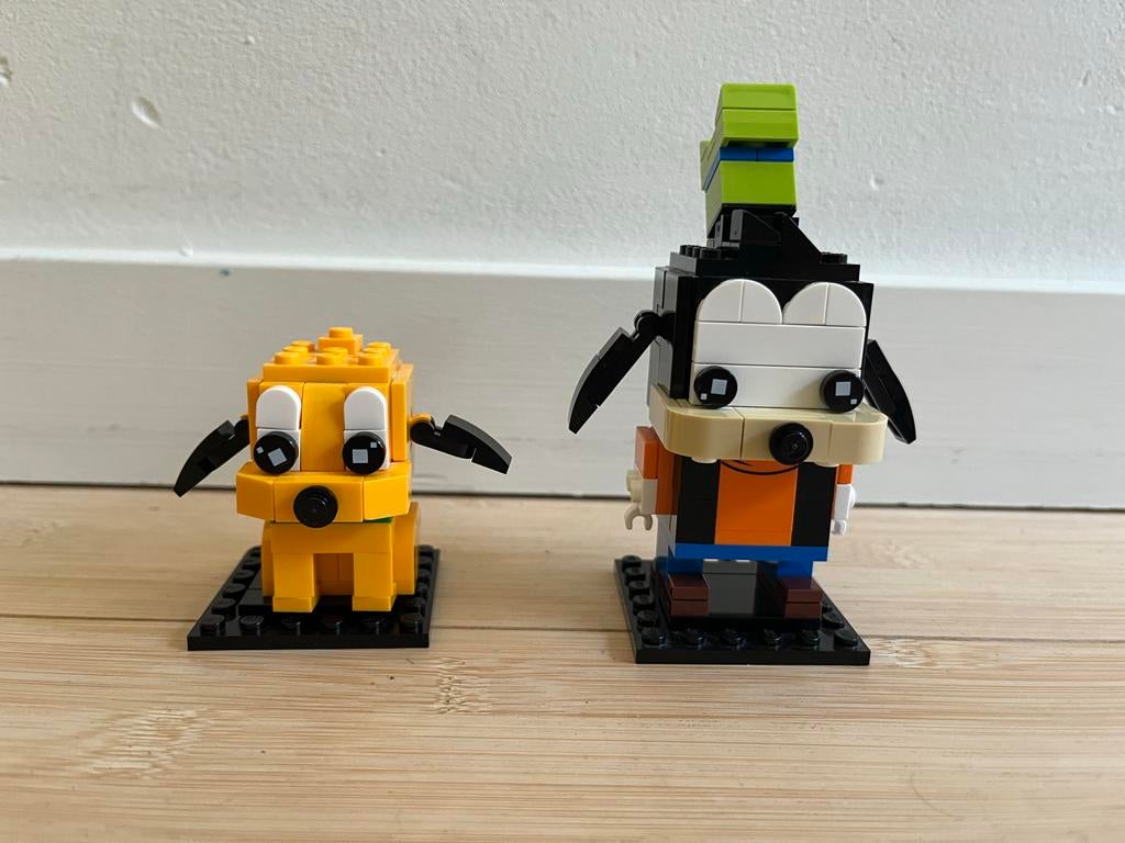 Lego BrickHeadz 40378 Goofy & Pluto Disney, Lego, Ophalen of Verzenden, Zo goed als nieuw, Disney