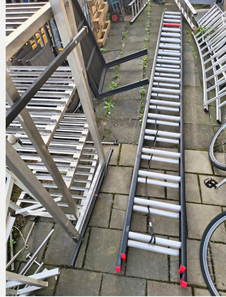 Altrex reformladder 175 euro, Mounter 600 euro e.d., Doe-het-zelf en Verbouw, Ophalen, Gebruikt, ., 4 meter of meer