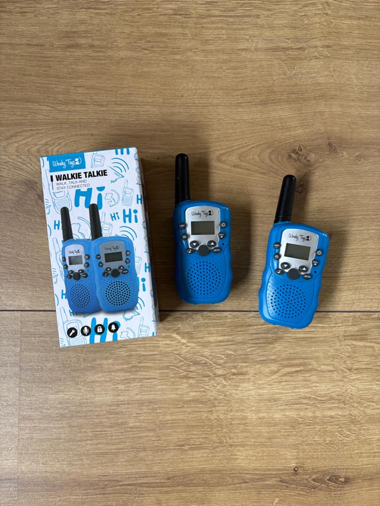 Te koop wonky toys Walkie talkies, Ophalen of Verzenden, Zo goed als nieuw, Minder dan 2 km, Portofoon of Walkie-talkie