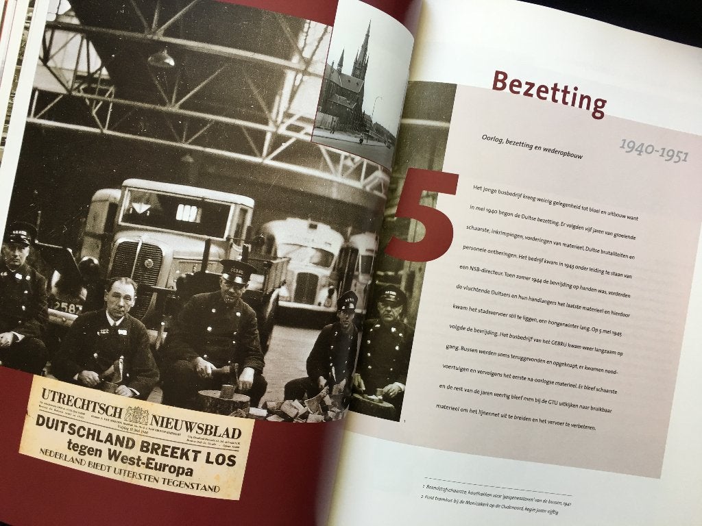 GVU 100 jaar, 1904-2004 / geschiedenis Utrechts stadsvervoer, Boeken, Ophalen of Verzenden, Zo goed als nieuw, Bus