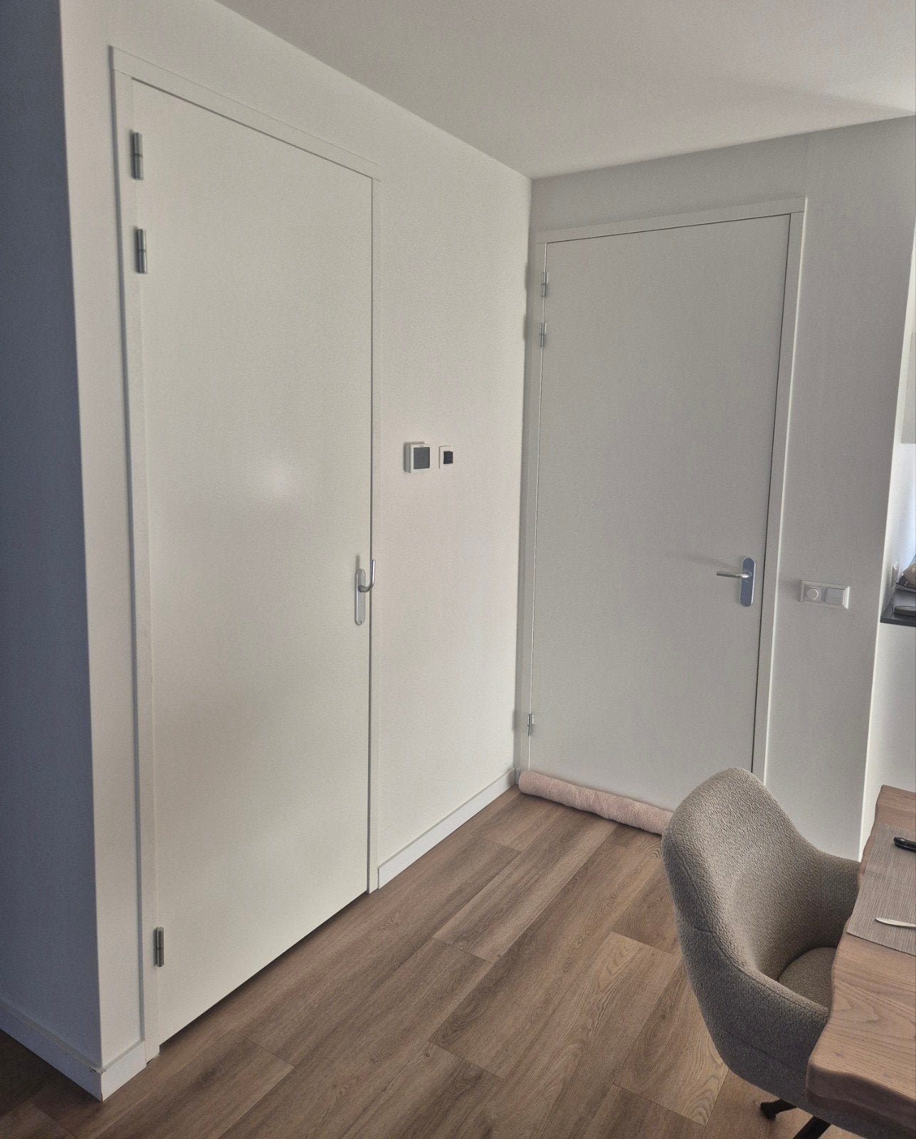 Binnendeuren (twee stuks), Ophalen, Gebruikt, 80 tot 100 cm, 215 cm of meer