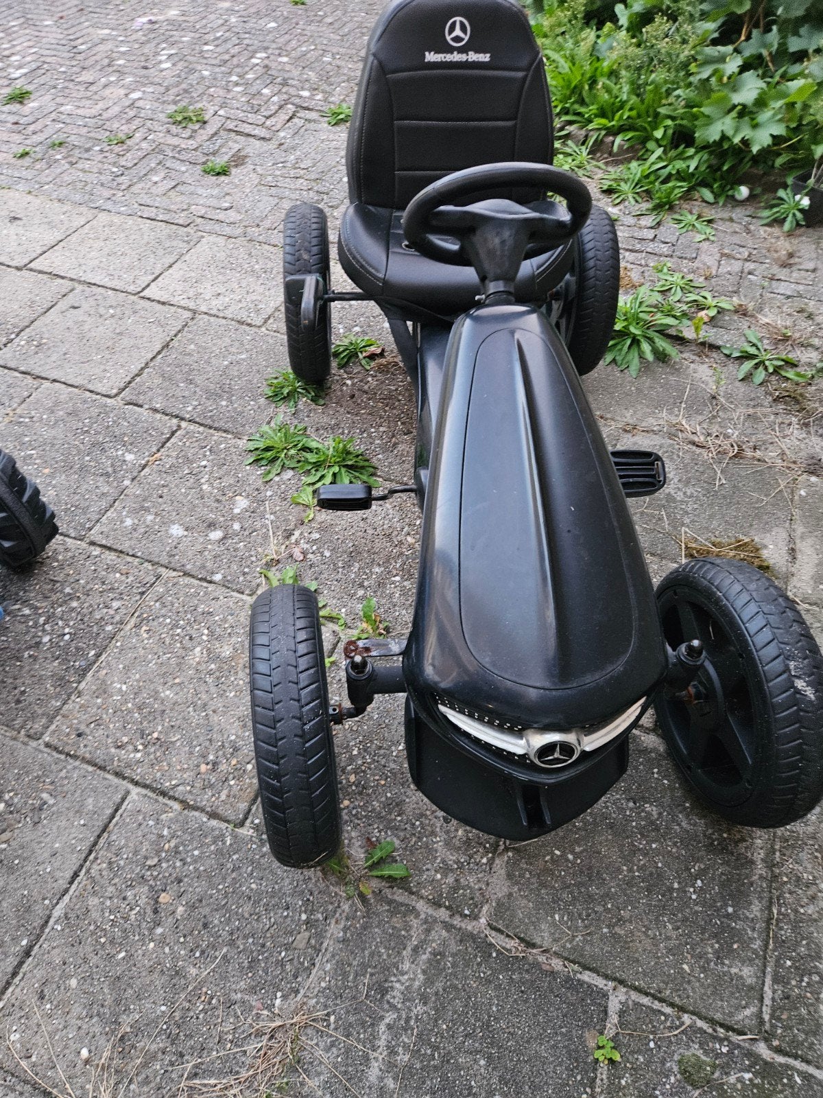 Trapauto's: Mercedes-Benz en Blauwe Tractor, Ophalen of Verzenden, Gebruikt, Trapvoertuig