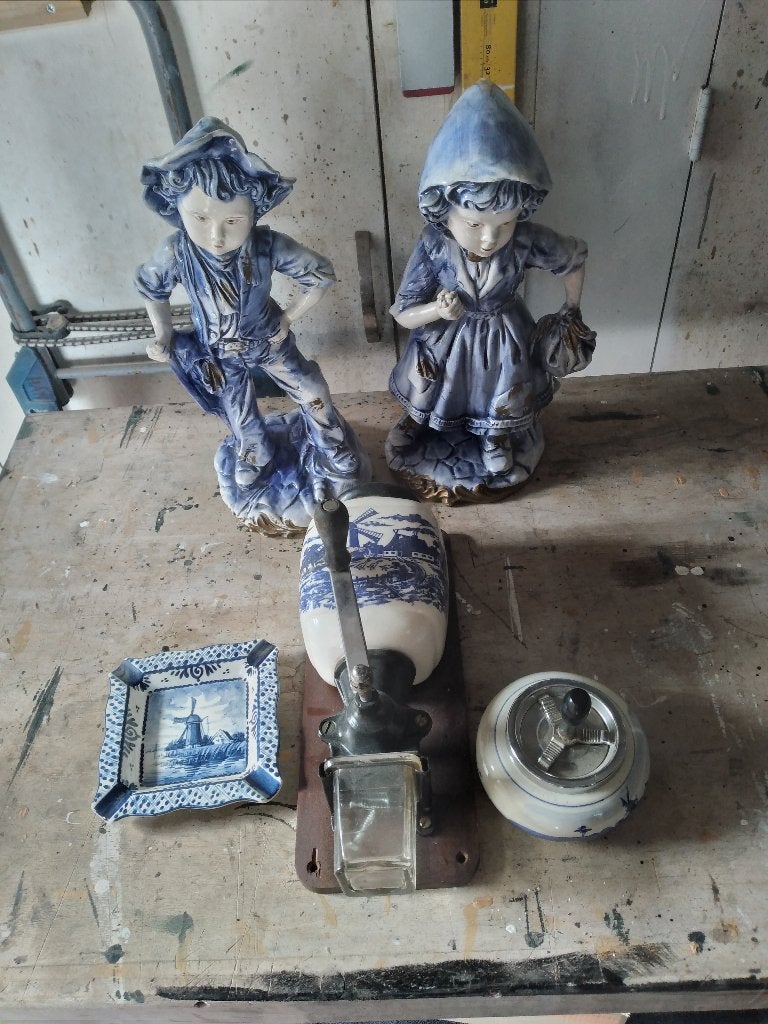 defts blauw, Verzamelen, Ophalen