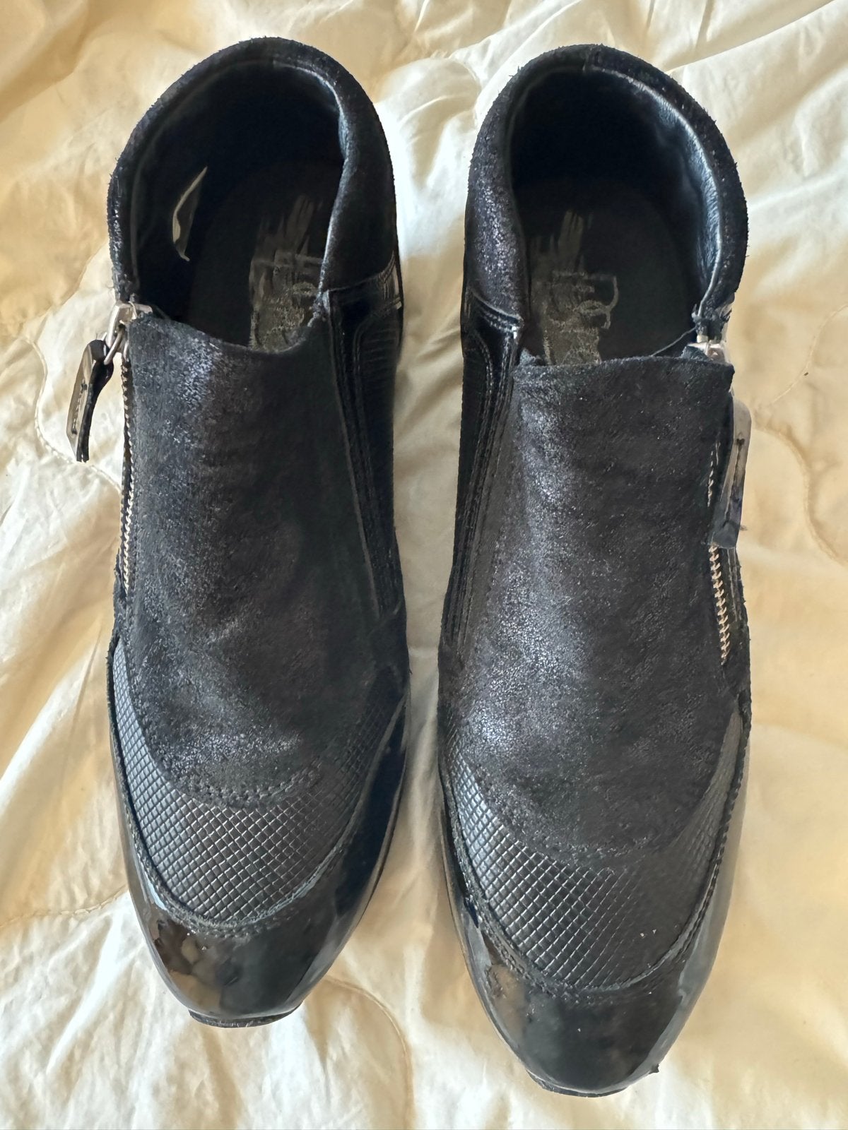 Zwarte sneakers  dl sport met rits - Maat 39, Kleding | Dames, Schoenen, Ophalen of Verzenden, Zo goed als nieuw, Zwart, Sneakers of Gympen