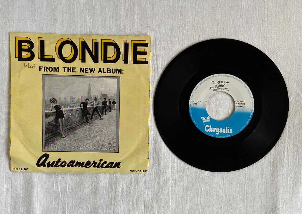 blondie - the tide is high, Ophalen of Verzenden, Gebruikt, 7 inch, Pop