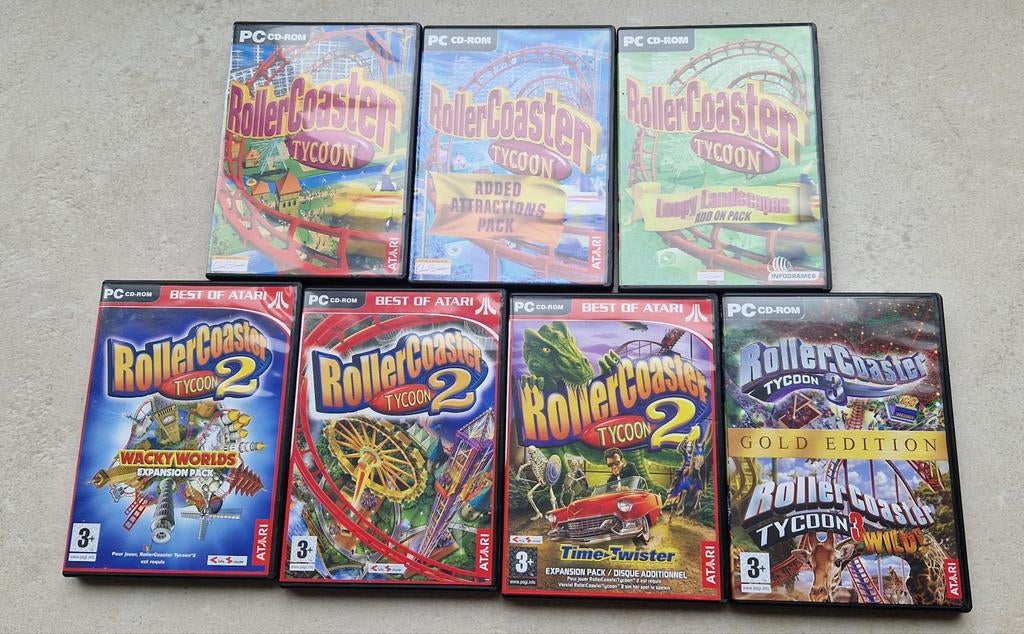 Rollercoaster Tycoon Collectors Box (NIEUW), 1 speler, Ophalen of Verzenden, Zo goed als nieuw, Vanaf 3 jaar
