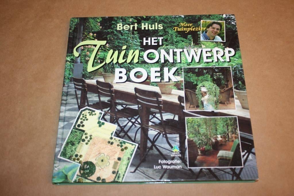 Het Tuinontwerpboek - Bert Huls, Ophalen of Verzenden, Gelezen