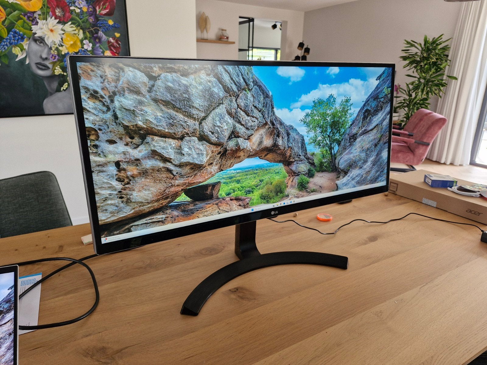 LG Monitor 34UM88C 34" Ultrawide Monitor, Gebruikt, IPS, Full HD, 61 t/m 100 Hz