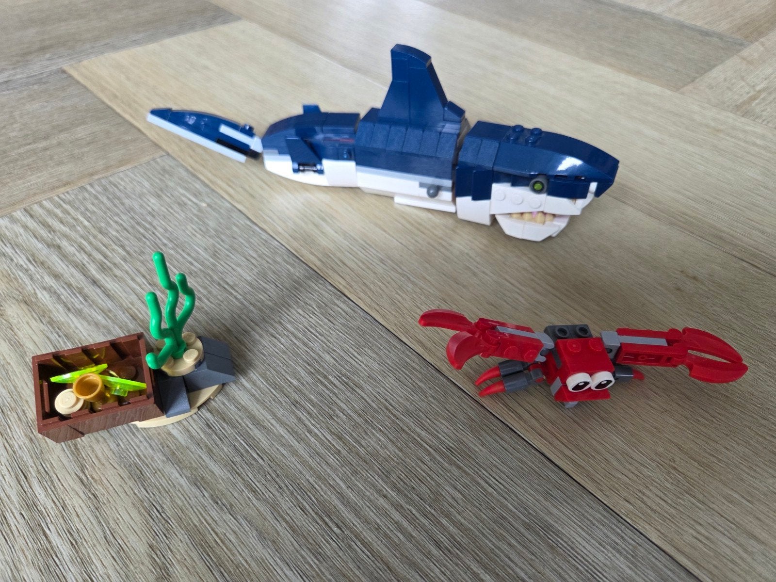 LEGO Creator 31088 Diepzeewezens 3-in-1 set, Ophalen of Verzenden, Zo goed als nieuw
