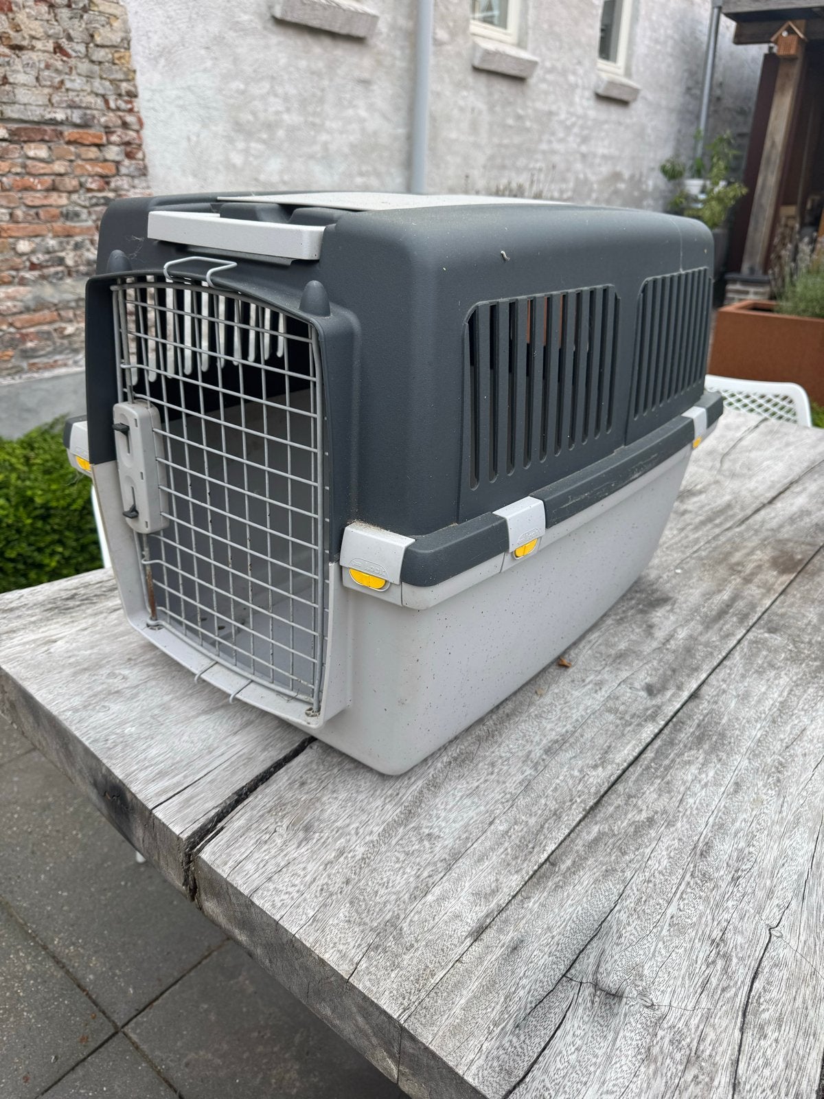 Transportboxen, Ophalen, Gebruikt