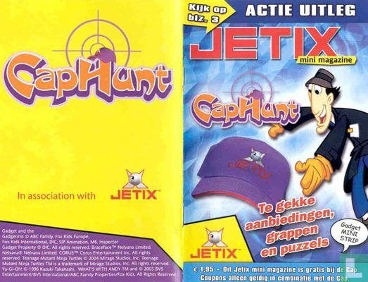 Gezocht: Jetix caphunt mini magazine, Boeken, Eén stripboek, Ophalen, Gelezen
