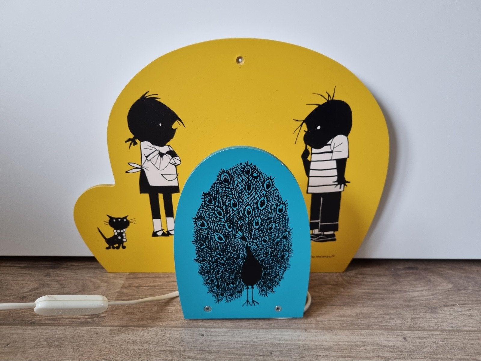 HEMA Lamp met Jip en Janneke en Siepie, Ophalen of Verzenden, Gebruikt, Lamp